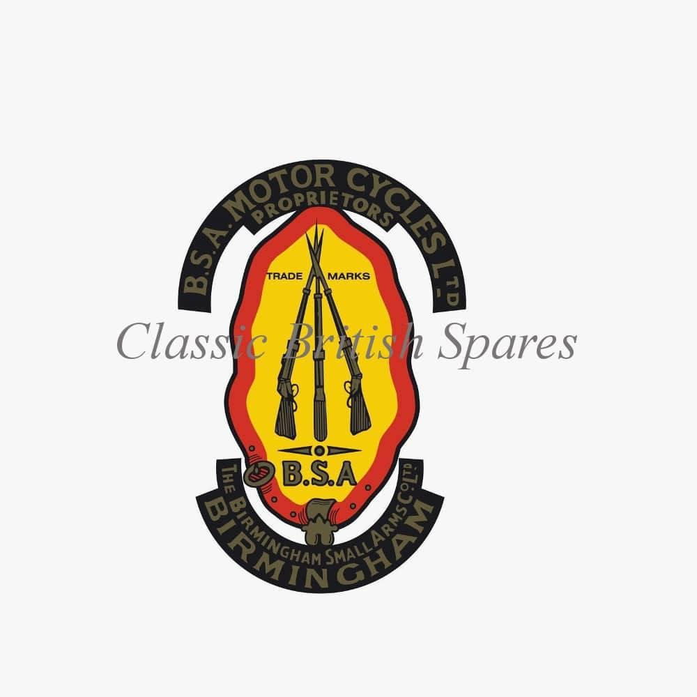BSA Restoration Tool Box / Oil Tank / Side Panel Decals (1) - Choose Decal Type