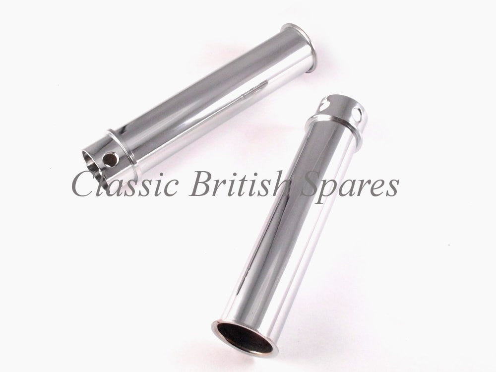 Triumph Late 750 Chrome Push Rod Tubes (2) 717191 197982