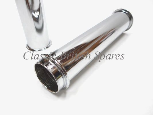 Triumph 650 Twins Chrome Push Rod Tube Set (2) 70-6000 1966-68 TR6 T120 6T TR6C