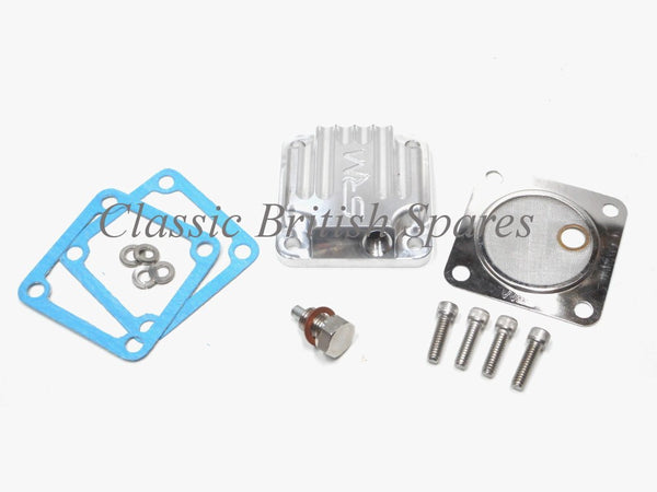 67-1285 Sump Plate BSA A7 A10 A50 A65 - British Motorcycle Parts Ltd