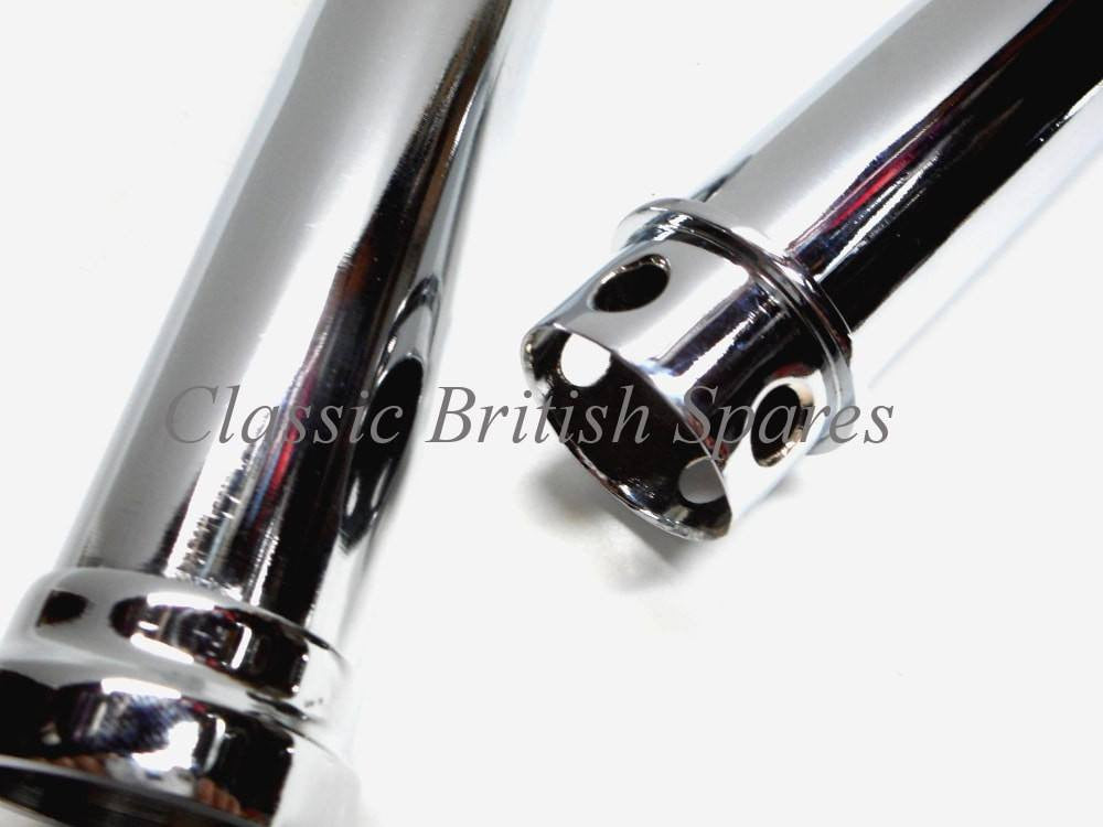 Triumph 650 Chrome Push Rod Tubes 709349 196972 TR6 / T120