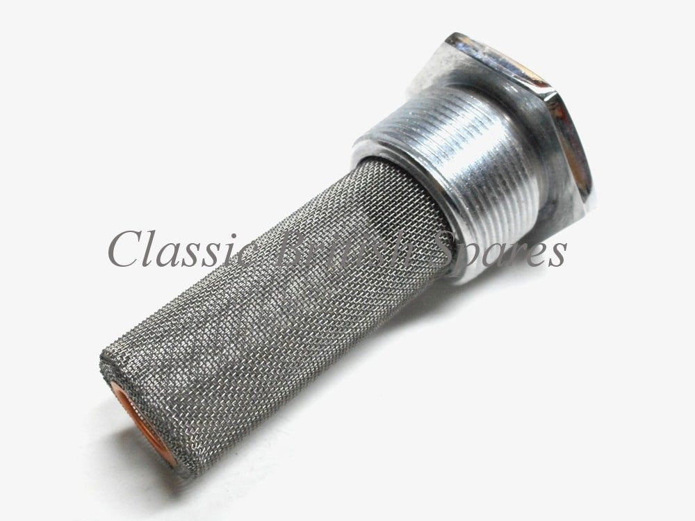 English Chrome Oil Tank Filter For BSA A10