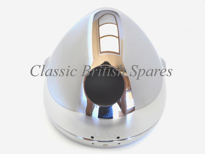 Universal 7" Chrome Plain Headlight Bucket - EMGO