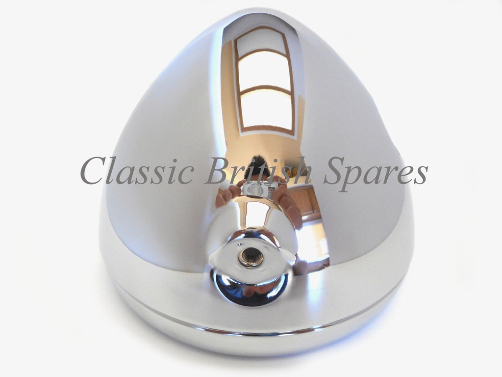 Universal 7" Chrome Plain Headlight Bucket EMGO