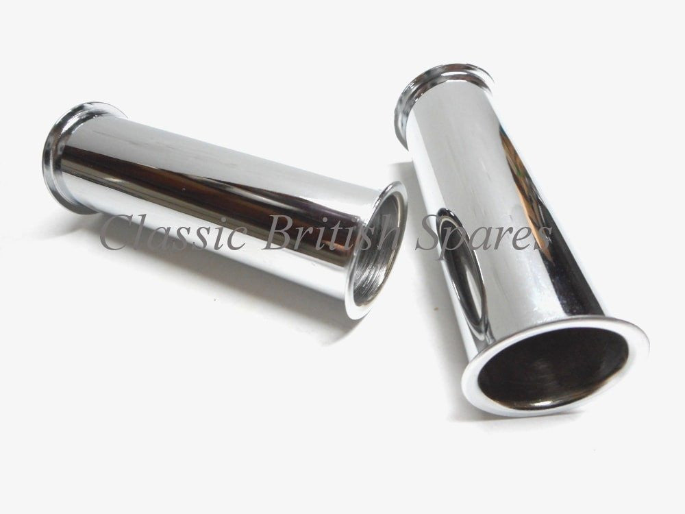 Triumph Chrome Push Rod Tube Set (2) 704751 196368 350 500 T90 T100C