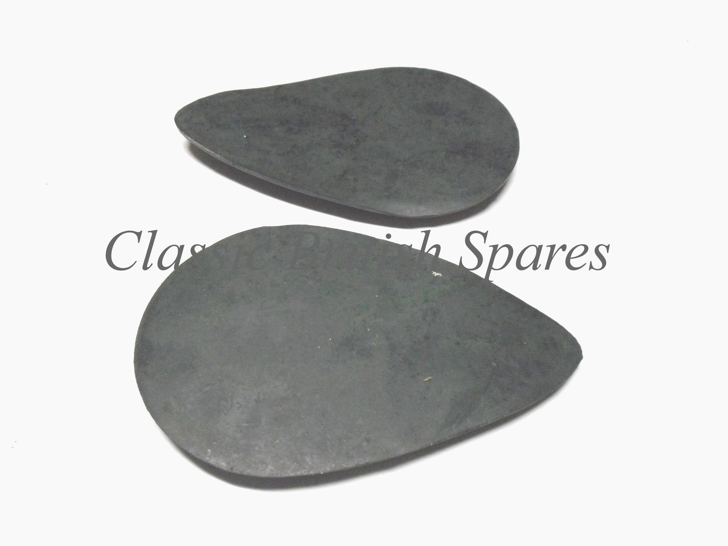 BSA "Pear Shape" Tank Badge Rubber Pads (1 PAIR) - 68-8152 - A7 / A10 / A50 / A65
