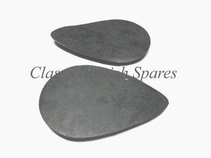 BSA "Pear Shape" Tank Badge Rubber Pads (1 PAIR) - 68-8152 - A7 / A10 / A50 / A65