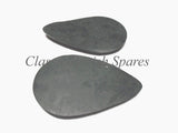 BSA "Pear Shape" Tank Badge Rubber Pads (1 PAIR) - 68-8152 - A7 / A10 / A50 / A65