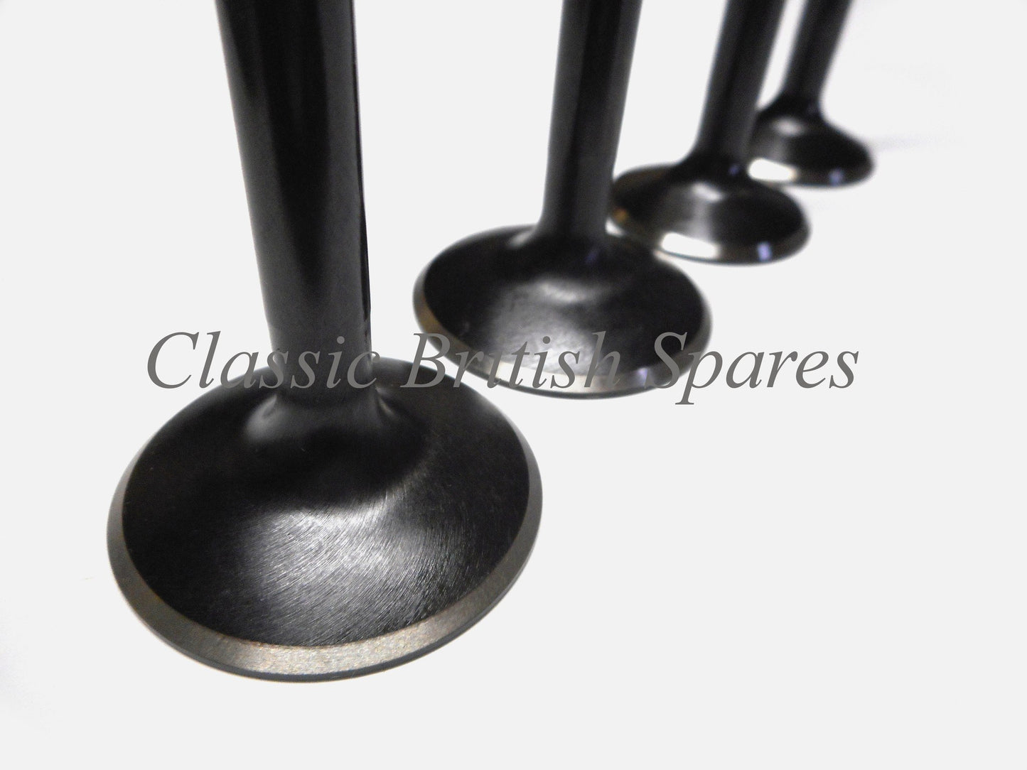 Triumph 500 Intake / Exhaust Valves (1 SET) - 70-6853 & 70-6854 - T100R / T100C (Black Diamond)