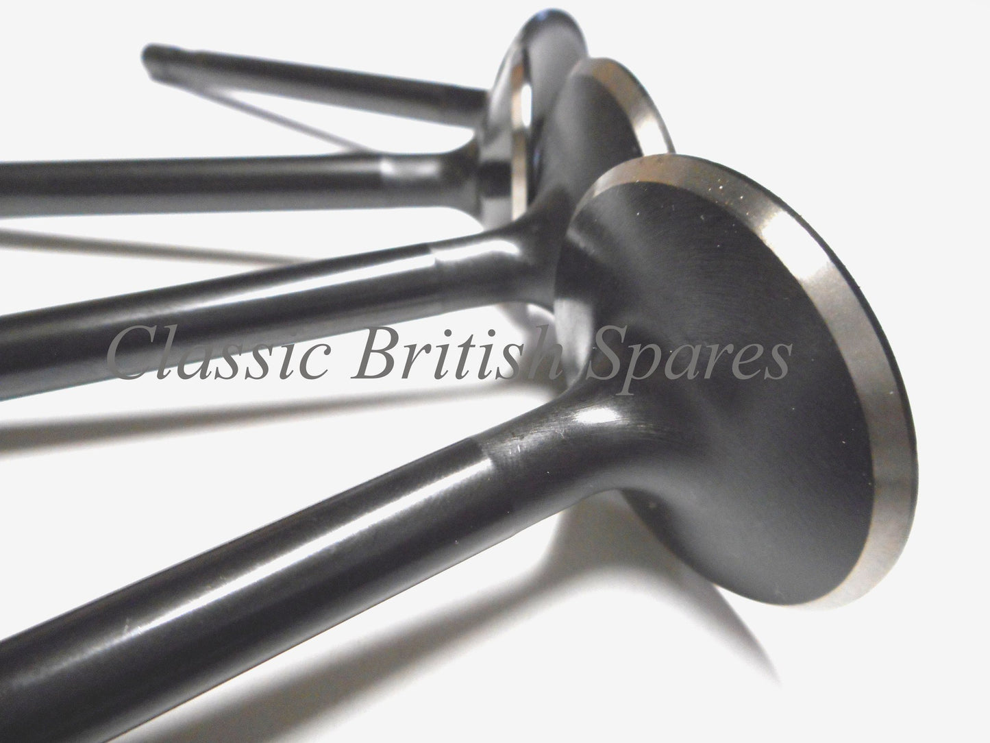 Triumph 500 Intake / Exhaust Valves (1 SET) - 70-6853 & 70-6854 - T100R / T100C (Black Diamond)