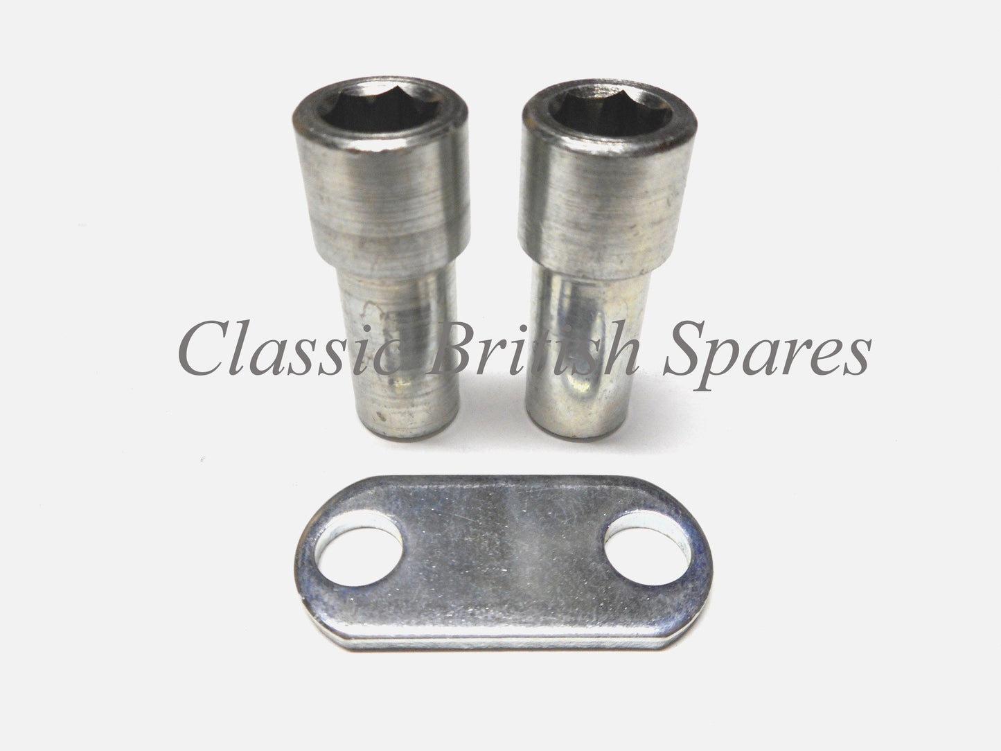 Triumph 750 Cylinder Head Socket Nut & Plate Bridge Set - T140 / TR7