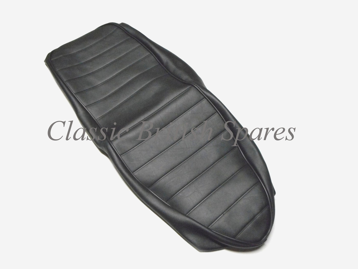 Triumph Twins Black Ribbed Seat Cover 82-7489 - (1) - 1967-68 / T100 / T120 / TR6