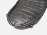 Triumph Twins Black Ribbed Seat Cover 82-7489 - (1) - 1967-68 / T100 / T120 / TR6