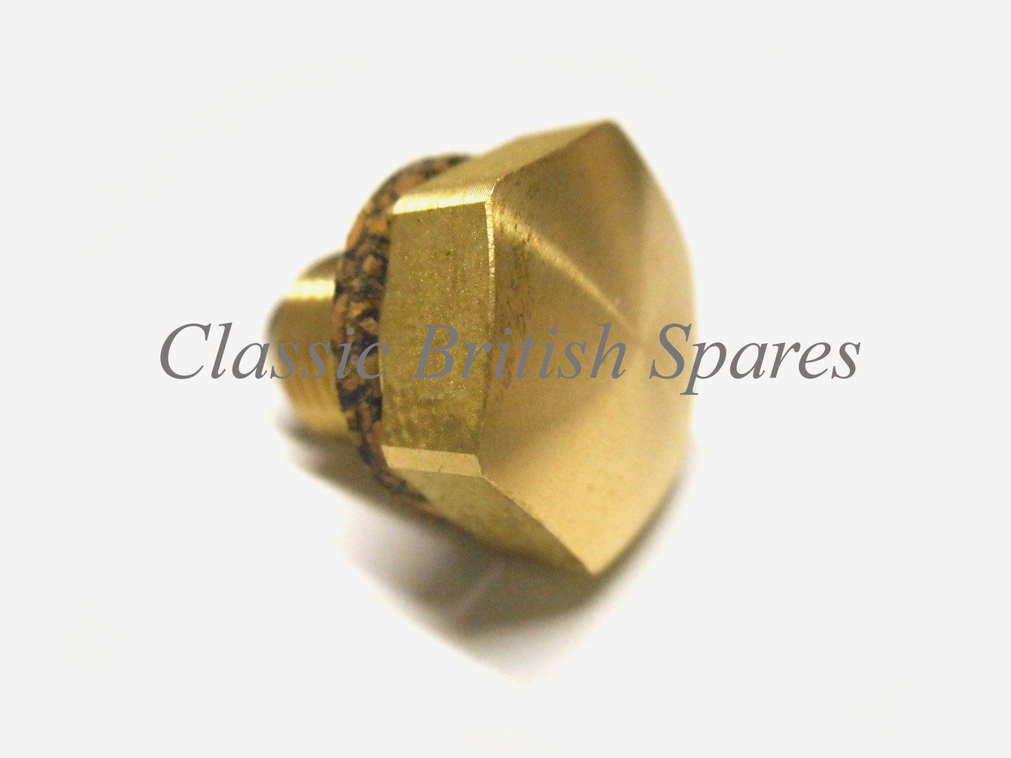 Triumph Oil Tank Brass Magnetic Drain Plug (1) - 82-5343 - T90 / T100 / T120 / T140 / T150