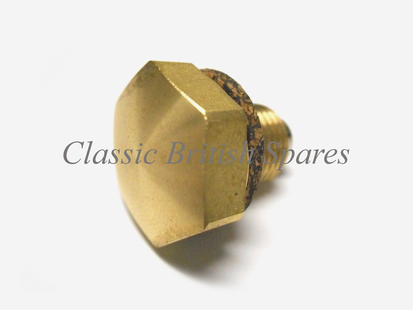 Triumph Oil Tank Brass Magnetic Drain Plug (1) - 82-5343 - T90 / T100 / T120 / T140 / T150