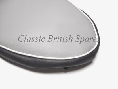 Triumph Grey Smooth Top Seat Cover - 82-5418 (1) - 1963-66 - 3TA / 5TA / T120 / TR6