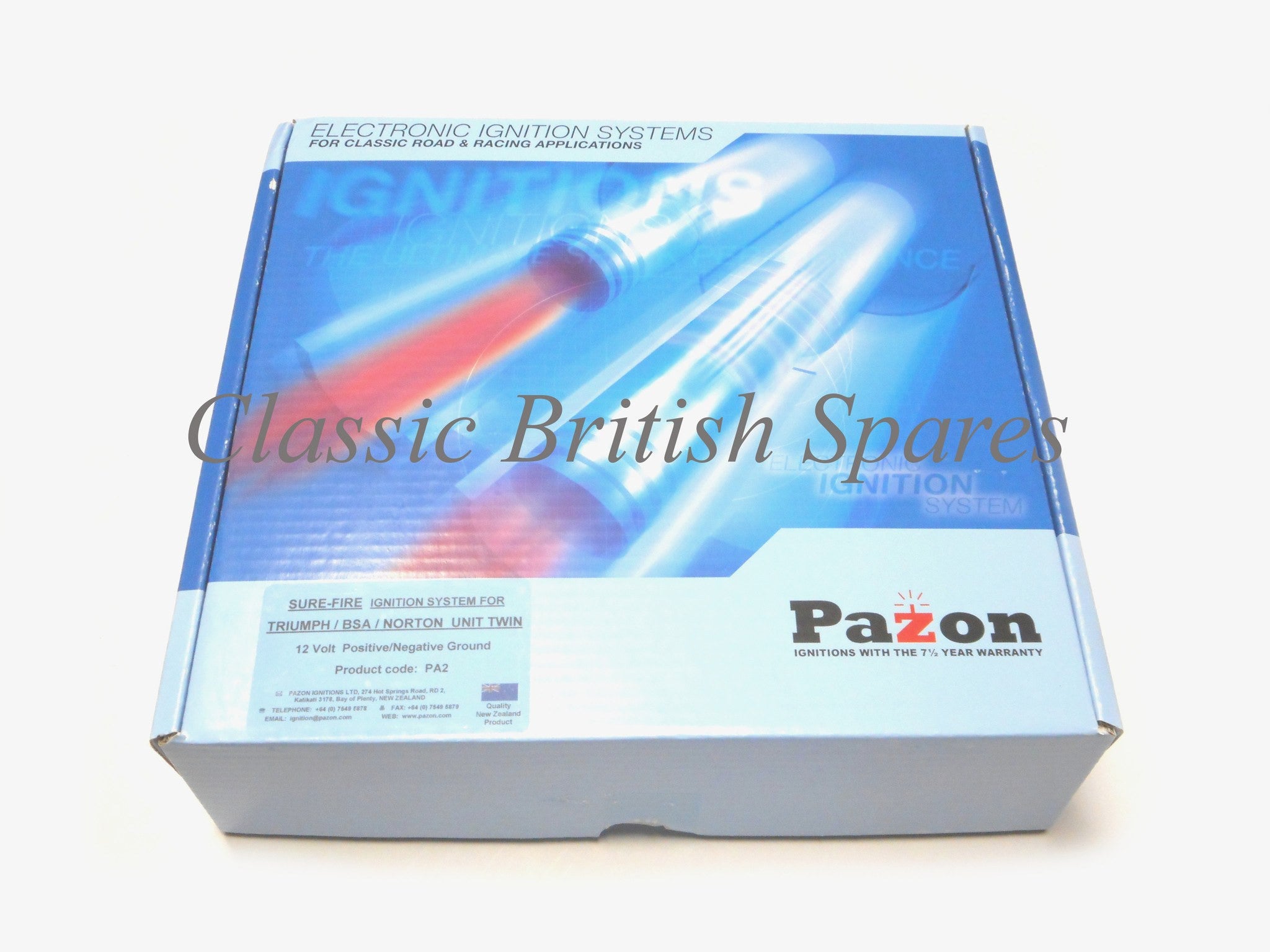 Pazon Sure-Fire Electronic Ignition - 12V Singles / Twins – Classic ...