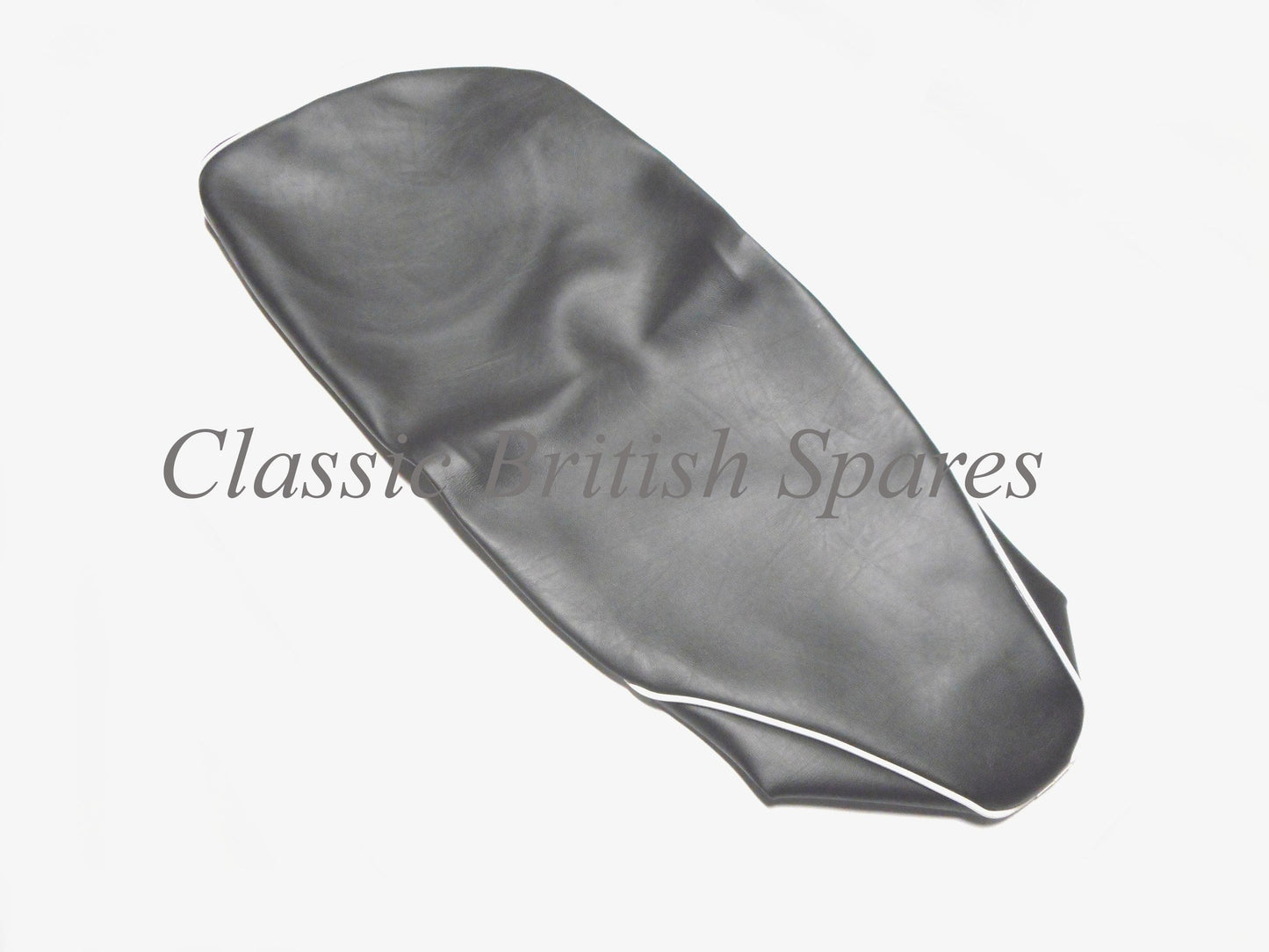 Triumph Pre-Unit Twins "Swing Arm" Black Dual Seat Cover 82-3654 1954-59 6T T110 T120