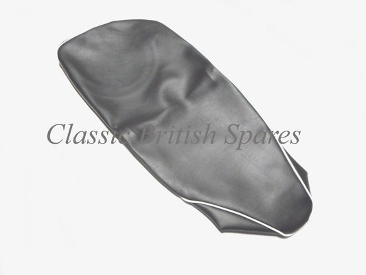 Triumph Pre-Unit Twins "Swing Arm" Black Dual Seat Cover 82-3654 1954-59 6T T110 T120