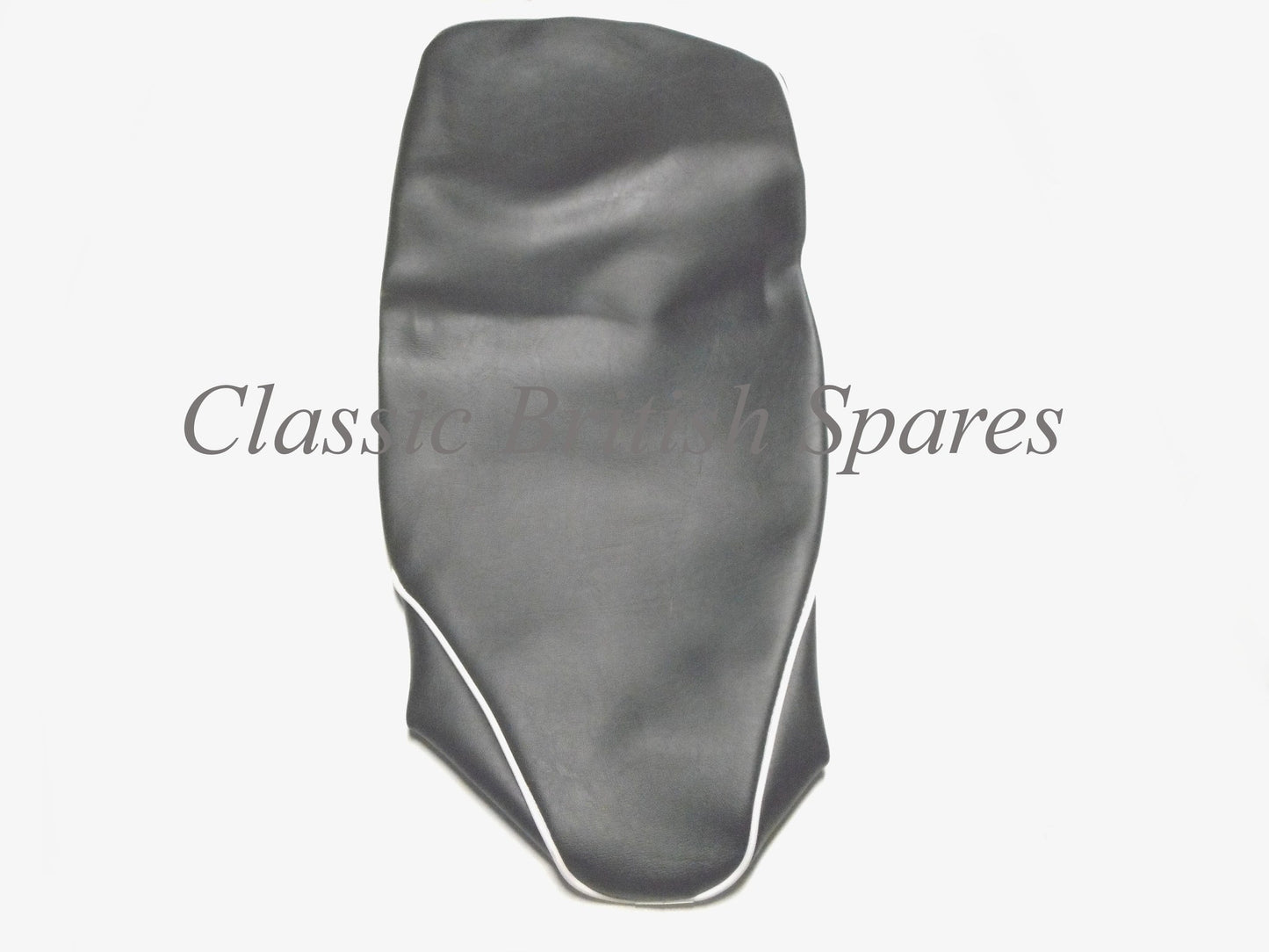 Triumph Pre-Unit Twins "Swing Arm" Black Dual Seat Cover 82-3654 1954-59 6T T110 T120