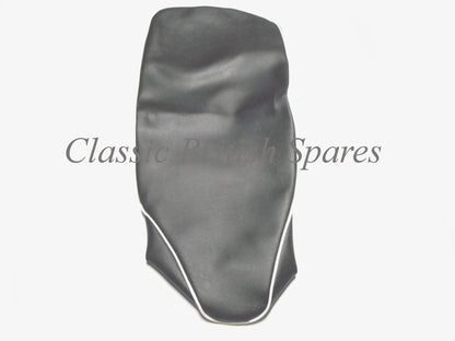 Triumph Pre-Unit Twins "Swing Arm" Black Dual Seat Cover 82-3654 1954-59 6T T110 T120