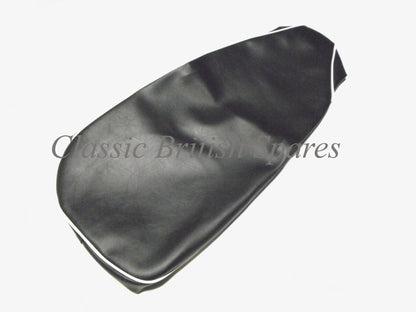 Triumph Pre-Unit Twins "Swing Arm" Black Dual Seat Cover 82-3654 1954-59 6T T110 T120