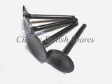 Norton Commando Black Diamond Intake & Exhaust Valves - 06-4034 & 06-5115 - 1969-75