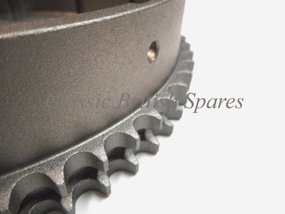 Triumph "Duplex" Steel Chain Wheeel Clutch Basket (1) 57-1570 - TR6 / T120 / 6T / T90 / T100