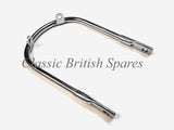 Triumph Chrome Middle Front Fender Stay 97-3664 500 650 1969-1974 Bracket T120