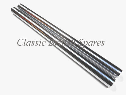 Triumph Unit Twins Hard Chrome Front Fork Tube Set 97-1889 1964-67 T100 T120 TR6