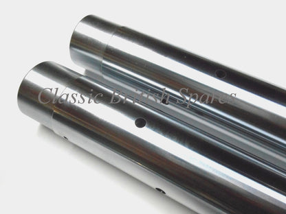 Triumph Unit Twins Hard Chrome Front Fork Tube Set 97-1889 1964-67 T100 T120 TR6