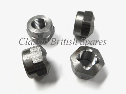 Triumph CEI Connecting Rod Nuts (4) 70-2922 - 5/16" X 26 CEI - 1955-68