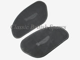 Triumph Gas Tank Rubber Knee Pads (1 PAIR) 82-5401 & 82-5402 - TR6 / T120 / T100