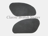 Triumph Gas Tank Rubber Knee Pads (1 PAIR) 82-5401 & 82-5402 - TR6 / T120 / T100