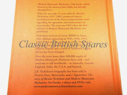 Modern Motorcycle Mechanics - 7th Edition - J.B. Nicholson