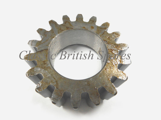 Triumph 18T Kickstart Ratchet Pinion Gear (1) 57-0730 - 1963-83 - TR6 / T120 / TR7 / T140