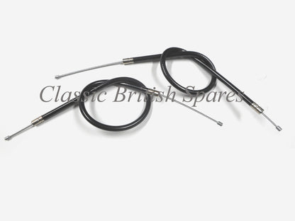 Norton Commando Short Throttle Cables (2) - 03-3145