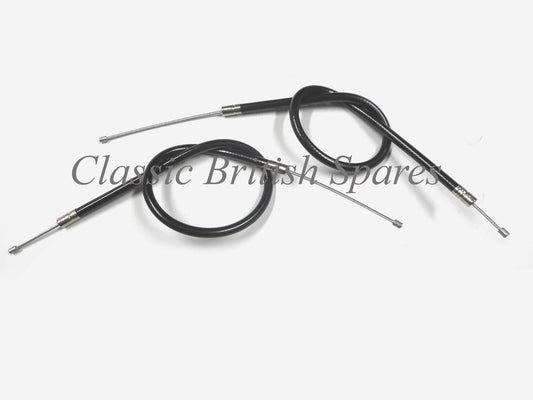 Norton Commando Short Throttle Cables (2) - 03-3145