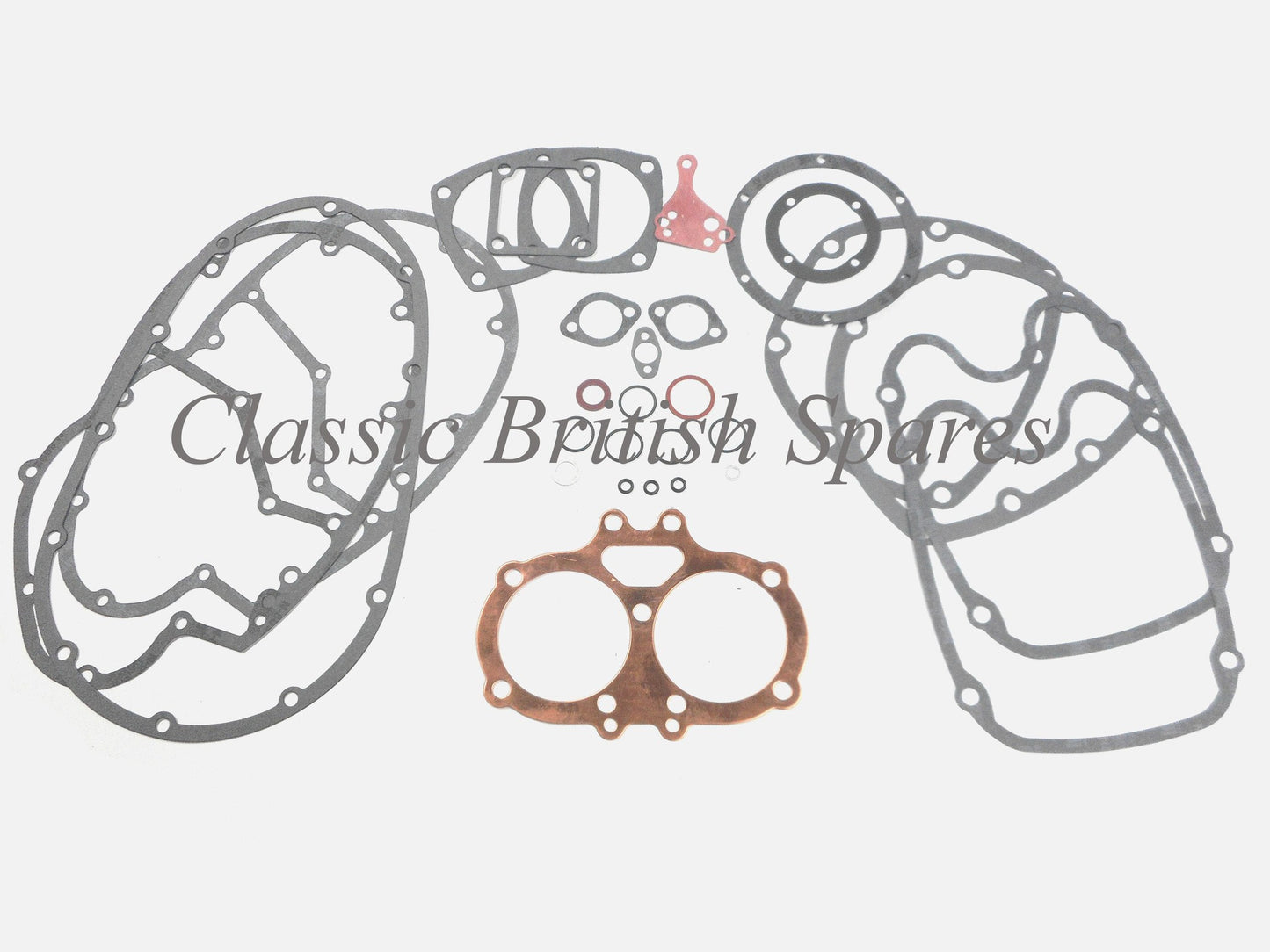 BSA A50 / A65 Complete Gasket Set - CovSeal - 1962-72