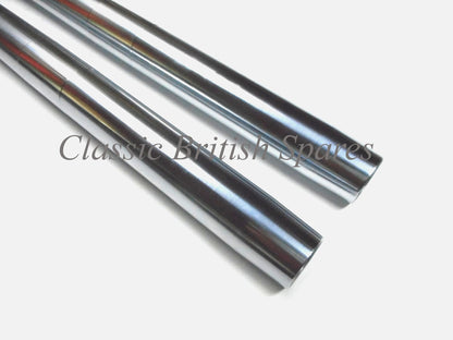 BSA A50 A65 Fork Tube Set Hard Chrome 68-5144 500 650 1966-68 Lightning Hornet