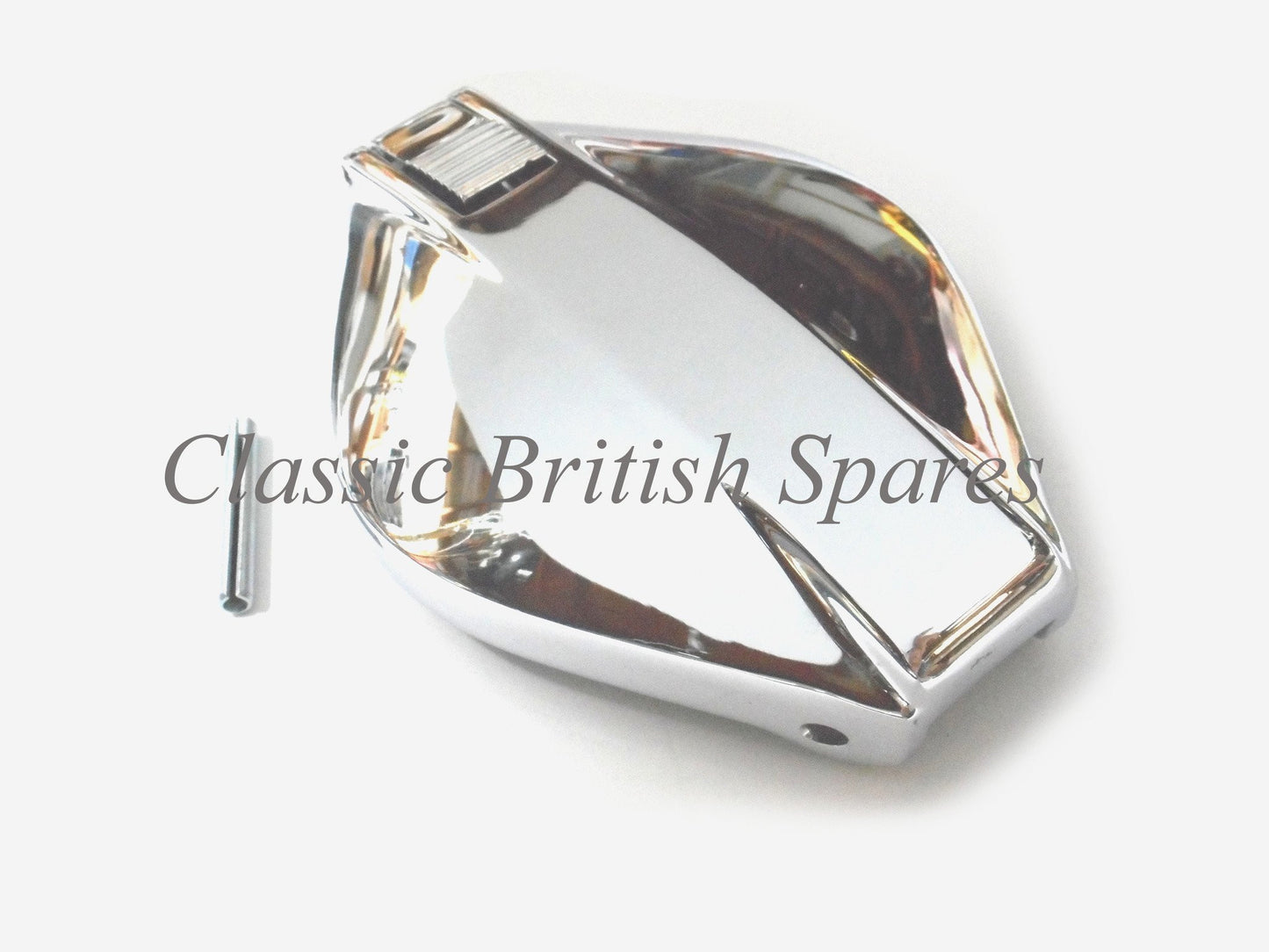 BSA / Norton Commando Chrome Flip-Top Gas Cap - 06-0681