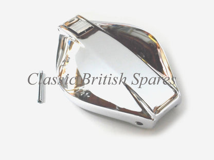 BSA / Norton Commando Chrome Flip-Top Gas Cap - 06-0681
