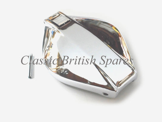 BSA / Norton Commando Chrome Flip-Top Gas Cap - 06-0681