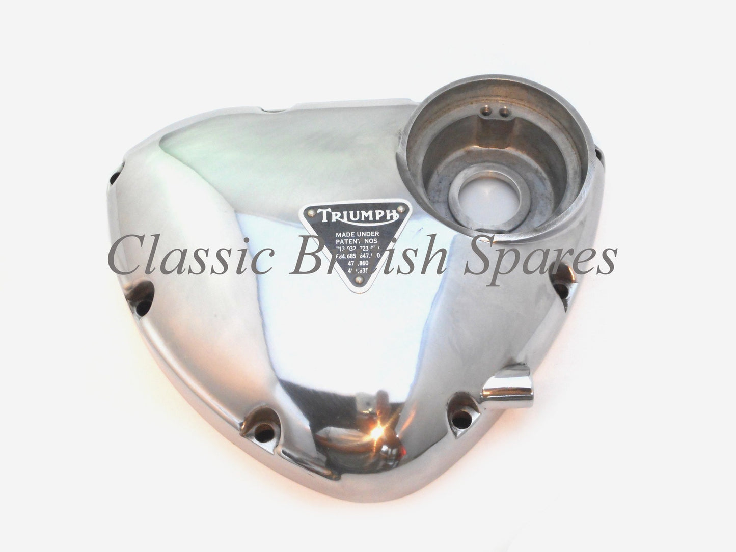 Triumph 650 / 750 Twins Polished Timing Cover - 1963-80