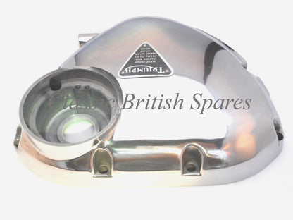 Triumph 650 / 750 Twins Polished Timing Cover - 1963-80
