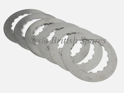 Triumph / BSA Twins Plain Steel Clutch Plates (6) - 57-1363 - 500 / 650 / 750