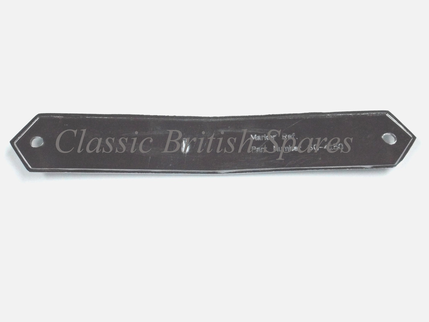Triumph 750 OIF Twins Sidepanel Name Plate (1) - 60-4150 - 1973-78 - T140 / TR7