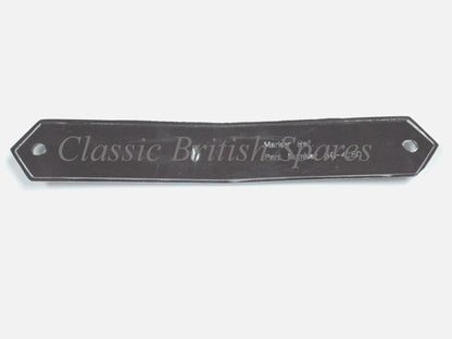 Triumph 750 OIF Twins Sidepanel Name Plate (1) - 60-4150 - 1973-78 - T140 / TR7