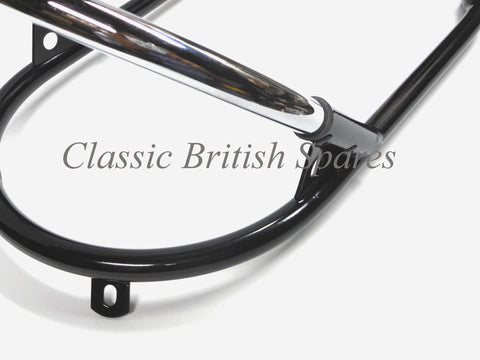 DLS Performance Rear Pillion Grab Handle Rail For Triumph Bonneville T100 T120 2016-2024 – Black