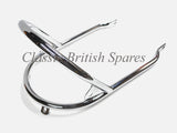 Triumph Trident Rear Chrome Grab Rail - 83-5147 - 1974-76 - T100 / T150 / T160